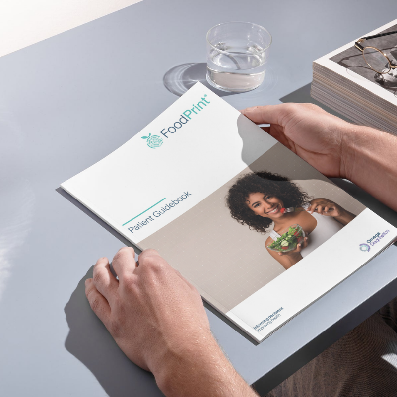 FoodPrint patient guidebook printed cover
